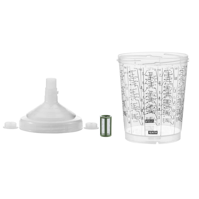 SATA Cup, 0.3L, Std Lid, 200m Plug-In Sieve, 40 Pk — view 4