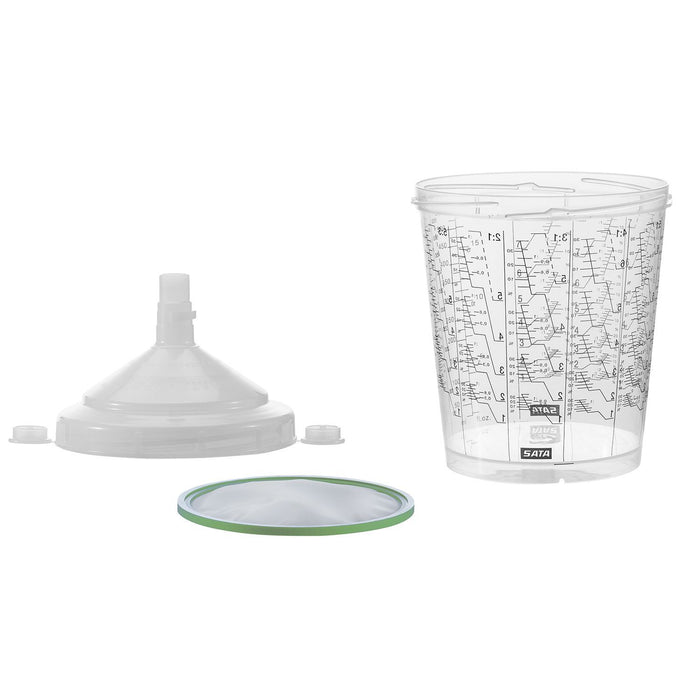 SATA Cup, 0.6L, Std Lid, 200m Flat Sieve, 60 Pk — view 2