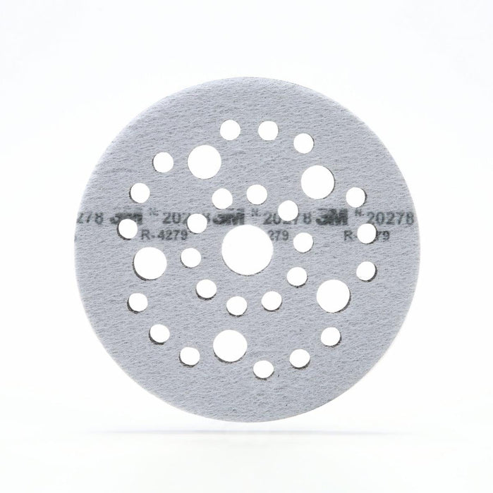 3M™ 20278 Dust Control Sanding Soft Interface Disc Pad, 5 in Dia x 3/4 in L x 5 in W, Hook and Loop Attachment