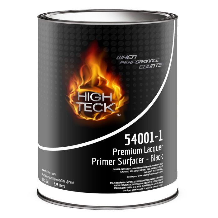 High Teck Products High Teck 54001-1 Premium Lacquer Primer Surfacer Black
