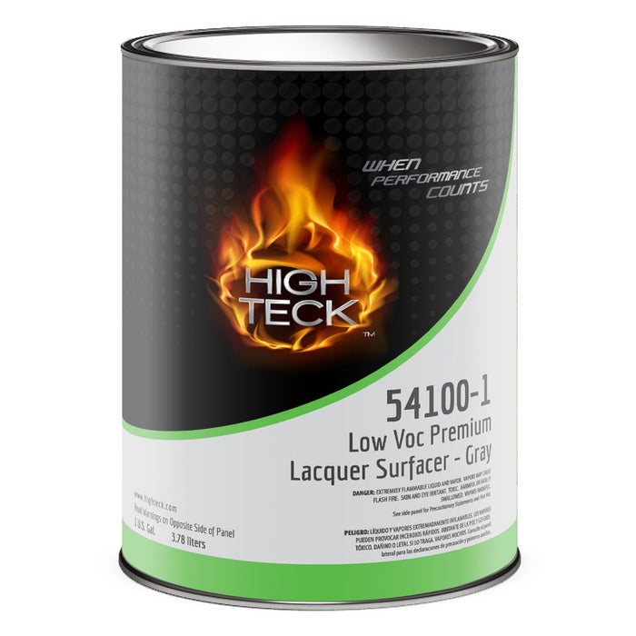 High Teck Products High Teck 54100-1 Low Voc Premium Laquer Primer Surfacer Gray