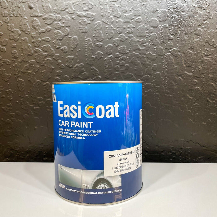 GM WA8555 Black basecoat 1 gallon Ebony Black EasiCoat, kit โ view 2