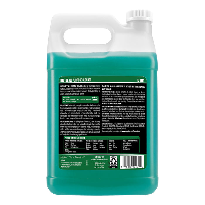 Meguiar's D10101 Detailer All-Purpose Cleaner - 1 gal Green Liquid โ view 2