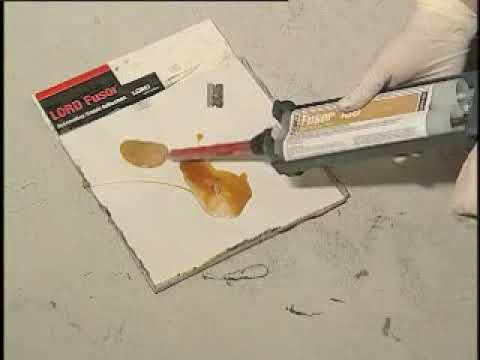 LORD Fusor Adhesives Fusor 130 2-Part Super Fast Rigid Foam, 10.1 oz Cartridge, Beige, 1 hr Curing — view 2