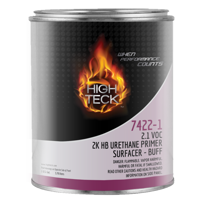 High Teck Products High Teck 7422-1 2K HIGH BUILD & SEALER BUFF URETHANE PRIMER