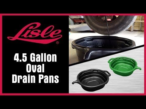 LISLE SPECIALTY TOOLS 4.5 Gallon Oval Drain Pan, Green โ view 2