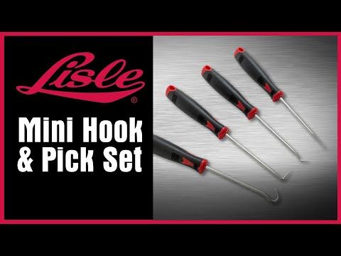 LISLE SPECIALTY TOOLS Mini Hook & Pick Set, 4Pc โ view 2