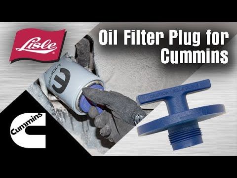 LISLE SPECIALTY TOOLS Oil Filter Plug Tool, Cummings β view 2