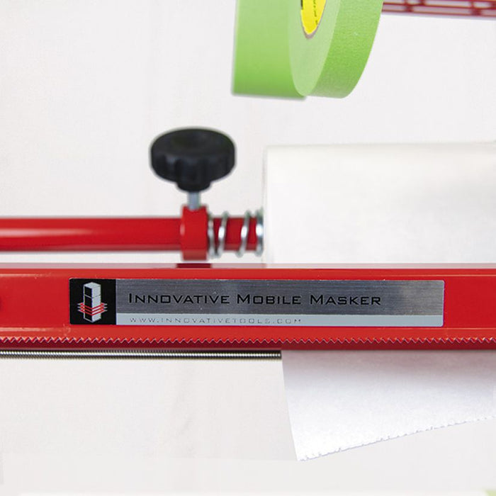Innovative Tools I-MM Mobile Masker, 33 in OAL x 19 in OAW x 45 in OAH, Use With: (1) 12 in, (1) 18 — view 4
