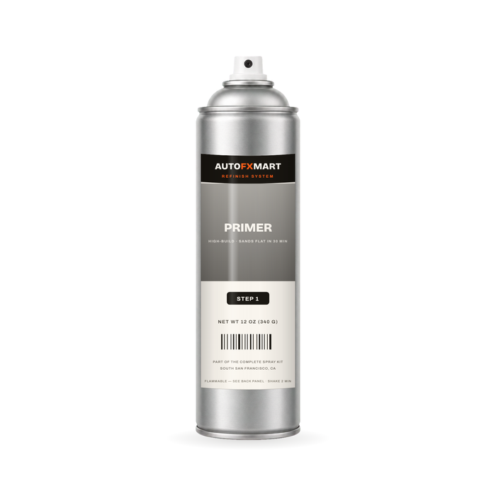 AutoFxMart high-build primer aerosol โ step 1 of the complete spray kit, 12 oz
