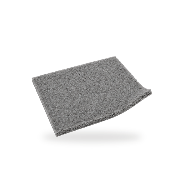 Gray ultra-fine scuff pad for paint prep โ included in the AutoFxMart complete spray kit