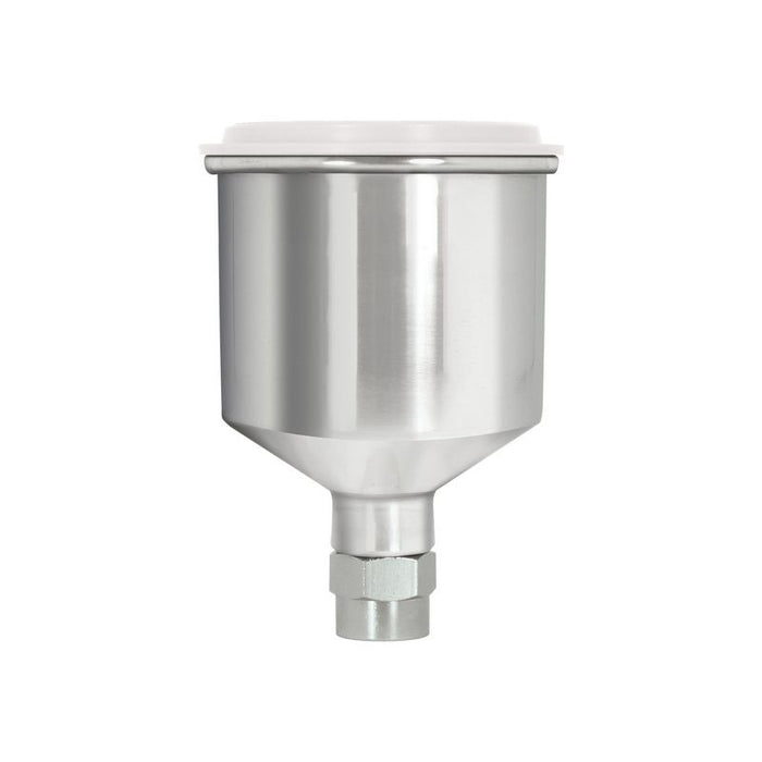 AES Industries Industries 154 Spray Cup, 0.25 L, Aluminum, Polished, For All Standard Gravity Feed S