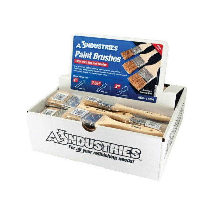 AES Industries Industries 1564 36-Piece Paint Brush Set