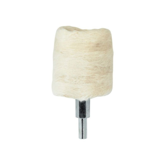 AES Industries Industries 162-11 Medium Cylinder Buff, 1-1/2 in Overall Dia, White