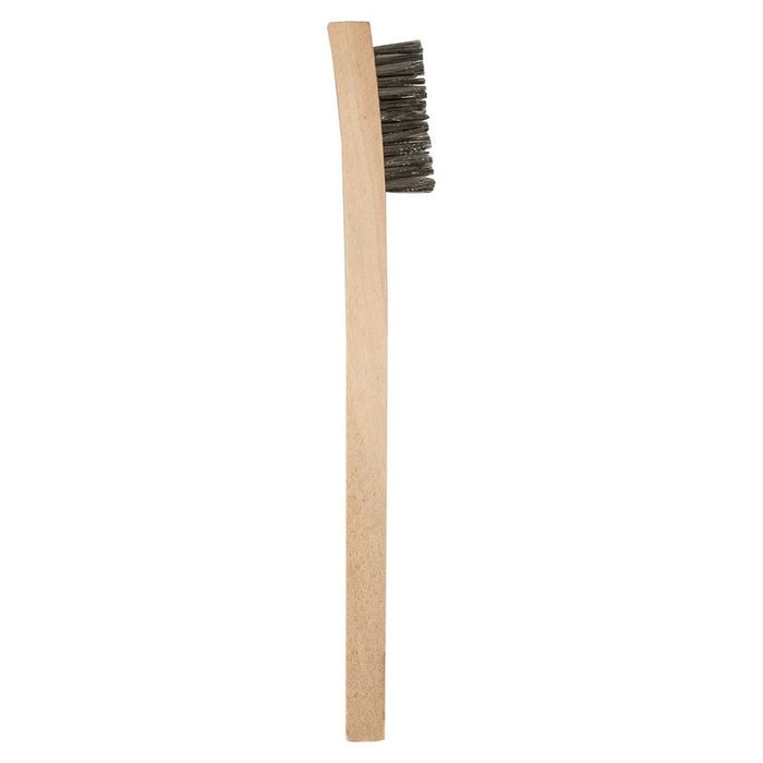AES Industries Industries 199-S Mini Scratch Brush, 7-3/4 in L x 1/2 in W, Stainless Steel