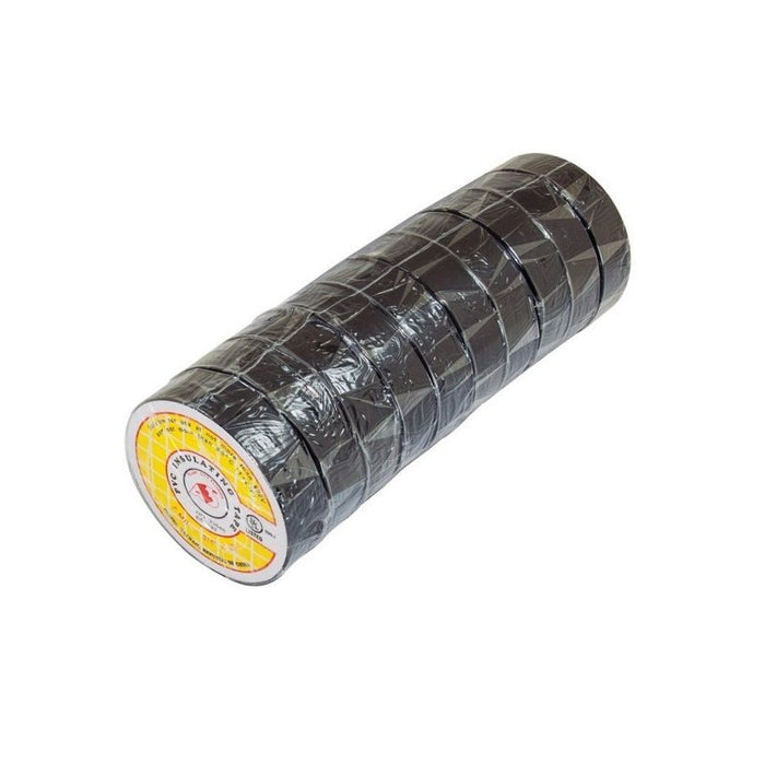 AES Industries Industries 33546 Standard Electrical Tape, 50 ft L x 3/4 in W, 7 mil THK, Black — view 2
