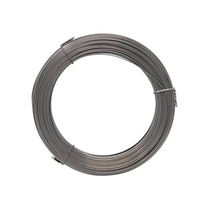 AES Industries Industries 356 Piano Windshield Cut Out Wire, 0.026 in Dia x 150 ft L, 1/4 lb, Silver