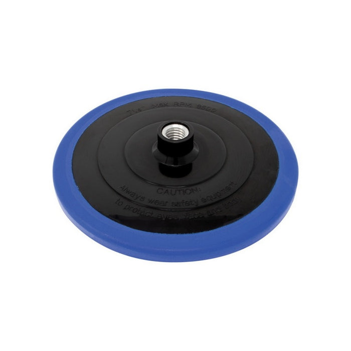 AES Industries Backing Pad 51737 7 in Overall Diameter Hook and Loop Attachment
