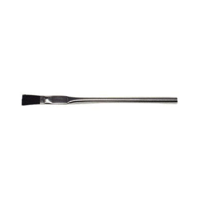 AES Industries 3/8 in Acid Brush 546 - 6 in Tin Handle, 100% Pure Black Horse Hair Bristles — view 2