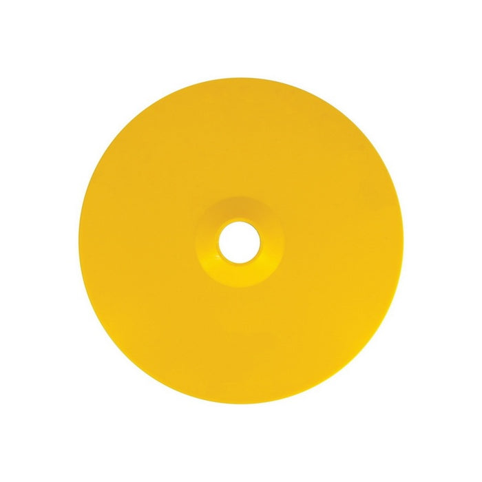 AES Industries Industries 5670 High Speed Backing Plate, 7 in Dia, 7/8 in Arbor, 1 Hole, Nylon