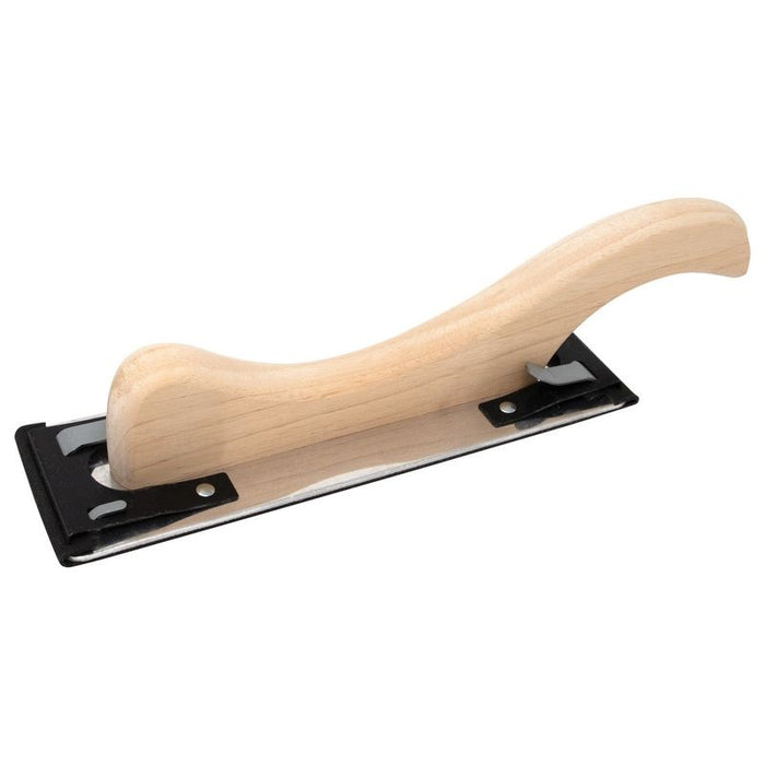 AES Industries Industries 6074 Medium Sanding Board, 2-5/8 in H x 9-1/2 in W, Lever-Style Clamp