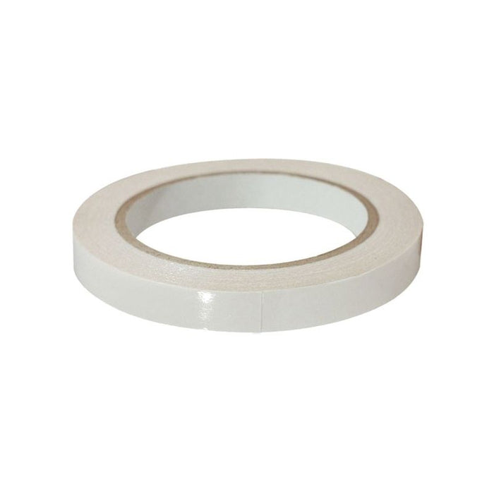 AES Industries Industries 738 Double-Sided Face Tape, 60 ft L x 1/2 in W, Clear