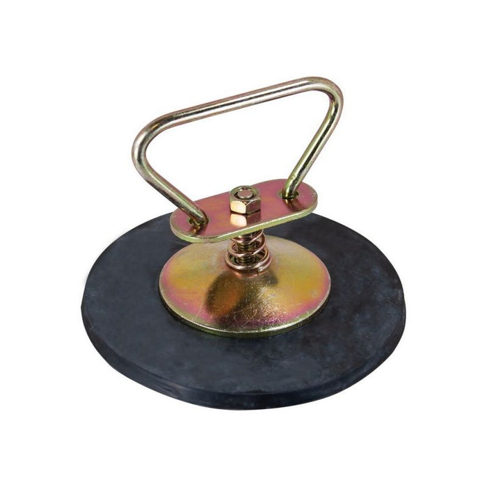 AES Industries Industries 77130 Hand Suction Cup, 6 in Dia, 44 lb Capacity, Anodized Steel Handle, R