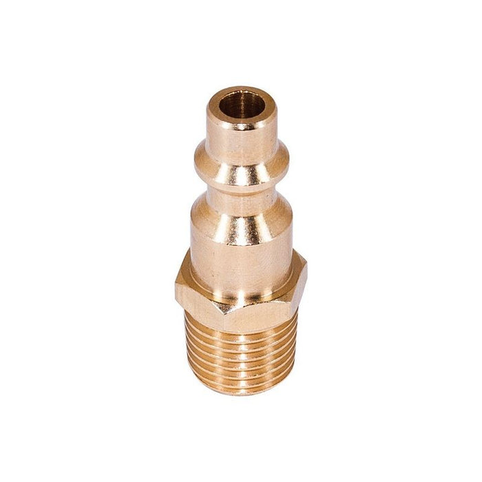 AES Industries Industries 869 Air Hose Connector, 1/4 in, MNPT, Brass