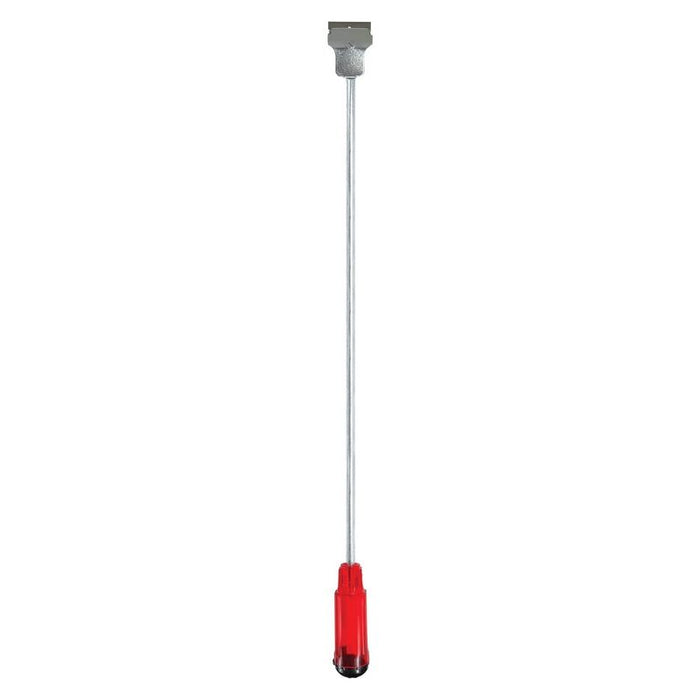 AES Industries Industries 87724 Ultra Long Reach Scraper, 24 in L, Steel Blade