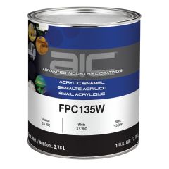 Sherwin-Williams® AIC® FPC135B-5 2-Component 3.5 VOC Acrylic Enamel Top Coat, 5 gal Pail, Black