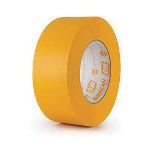 American Tape American Orange Mask OM2455 High Temperature Premium Grade Masking Tape, 54.8 m x 24 m