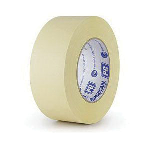 American® PG PG27-2 High Temperature Premium Grade Masking Tape, 54.8 m x 48 mm, 7.3 mil THK, Beige
