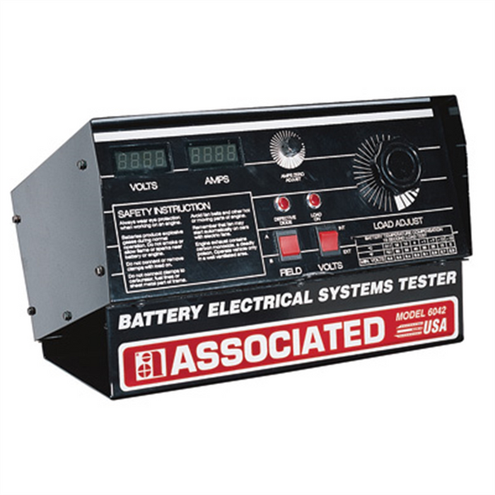 Associated Battery Chargers 0-500 Amp Carbon Pile Battery Load Tester and 12/24V Electrical Systems