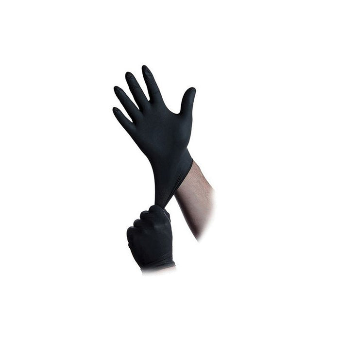 Atlantic Safety Products Atlantic B311-M In Touch Series Straight Fingers Disposable Gloves, Medium,