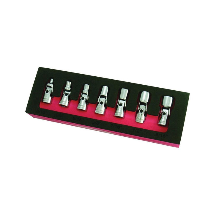 Astro Pneumatic Tool Company Socket Set, 1/4 In Drive, System Of Measurement: Imperial, 6 -Point, 7 — view 2