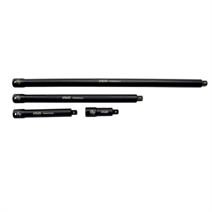 Astro Pneumatic Tool Company 4 Piece 3/8 Inch Drive Goliath Torque-Saver Impact Extension Bar Set 2.