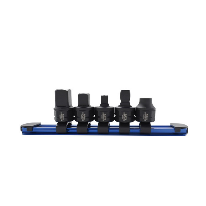 Astro Pneumatic Tool Company 5 Piece 3/8 Inch Nano Drive Size Adapter Set