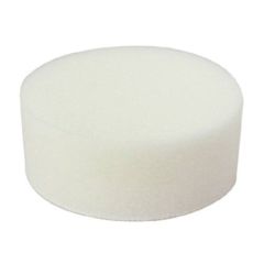 Astro Pneumatic® 20306W Polishing Pad, 3 in, Foam, White, Hook and Loop Attachment