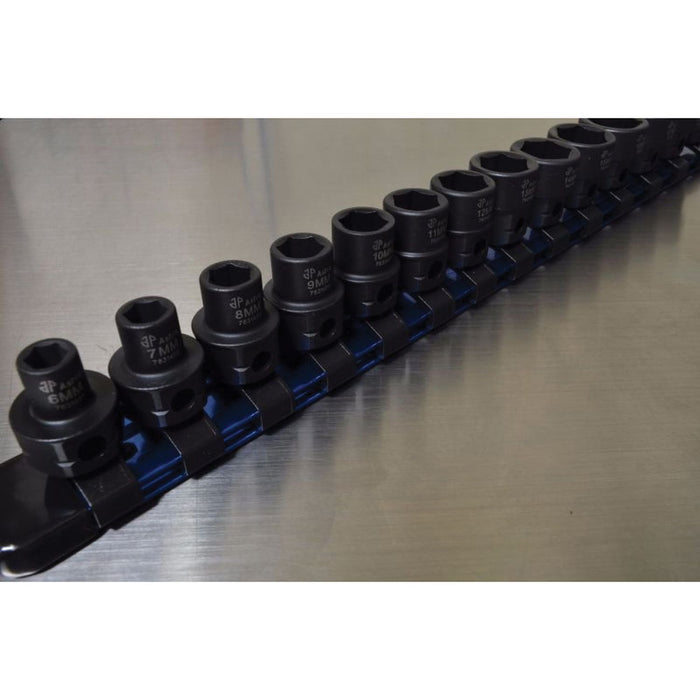 Astro Pneumatic 78314 Nano 14-Piece Impact Socket Set, Metric, 3/8 in, Hex Drive — view 2