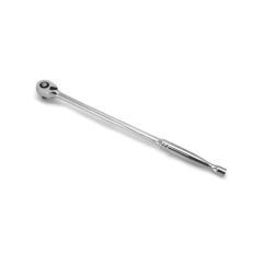 Astro Pneumatic® 93812 Long Body Nano Hand Ratchet, 3/8 in Drive, 12 in L Handle, Steel, Polished-Chrome