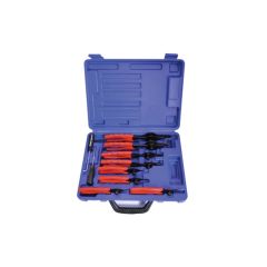 Astro Pneumatic® 9401 Standard 10-Piece Snap Ring Pliers Set, Chromium-Molybdenum Steel