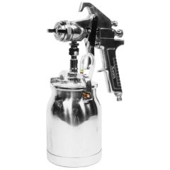 Astro Pneumatic® AS-8S Spray Gun with Cup, 1.7 mm Nozzle, 1 qt Container