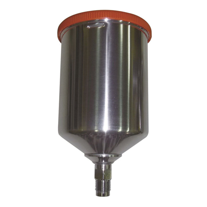 Astro Pneumatic Tool Company Astro Pneumatic EUROAL6CUP Gravity Feed Cup, 600 mL Capacity, Aluminum,