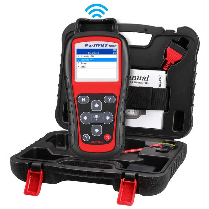 Autel Electronic & Diagnostic Tools Tool Packaged in Blow Mold Case : MaxiTPMS TS508WF TPMS Service
