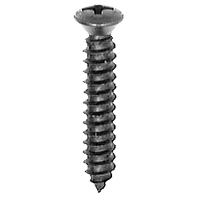 Auveco #10 X 1 W/ #8HD PHIL OVAL HD T.S. - BLACK OXIDE