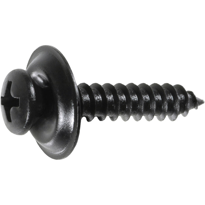 Auveco #8 X 1-1/4 Phil Oval #6 Hd Ab Tapping Sems - Black