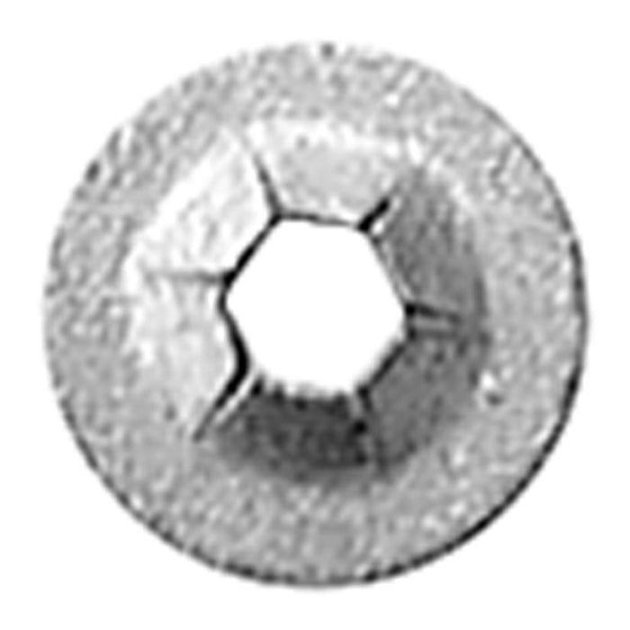Auveco Push-On Retainer 3.2MM Stud 9.5MM Od -Zinc