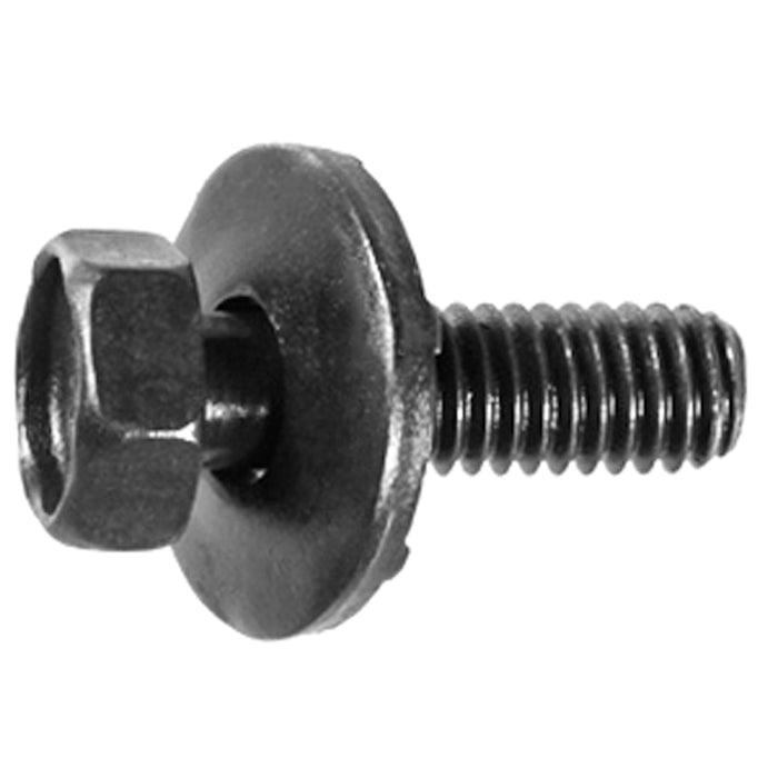 Auveco 6-1.0 X 20MM Ind Hex W/Sems Mach Screw - Phos