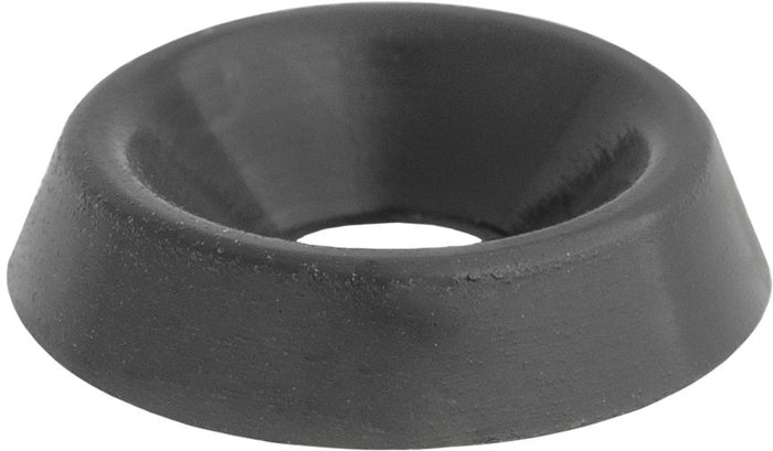 Auveco #8 Nylon Finishing Washer - Black