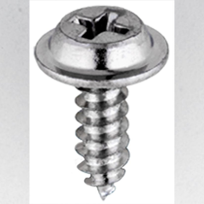Auveco Phillips Flat Washer Head Tap Screw 8-18 X 1/2